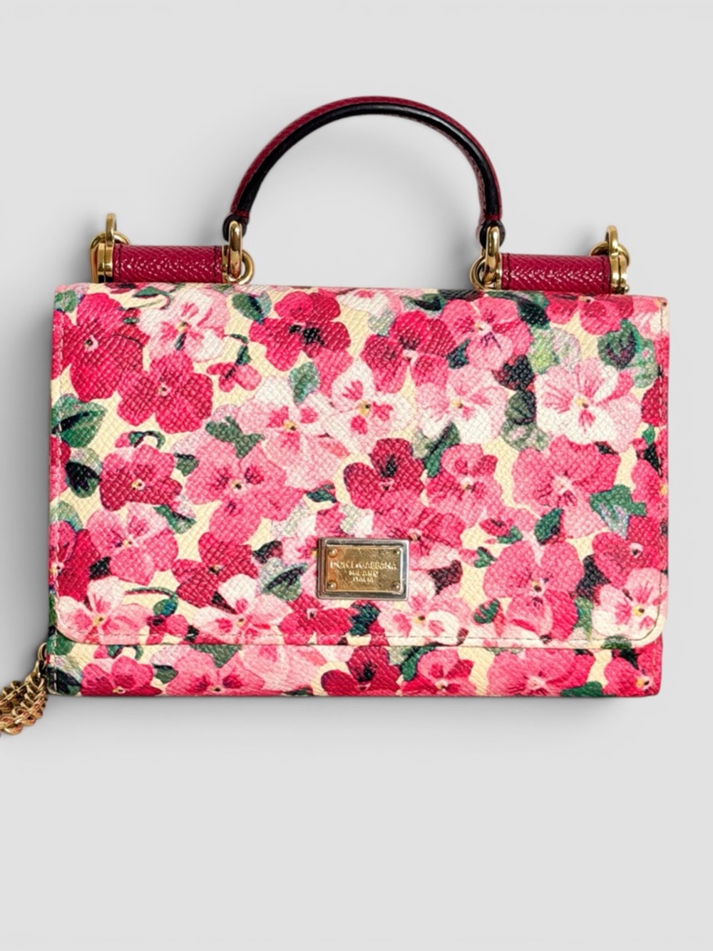 Dolce & Gabbana Miss Sicily Floral Von Bag